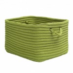 Colonial Mills Basket Modern Farmhouse Home Pea Green Rectangle