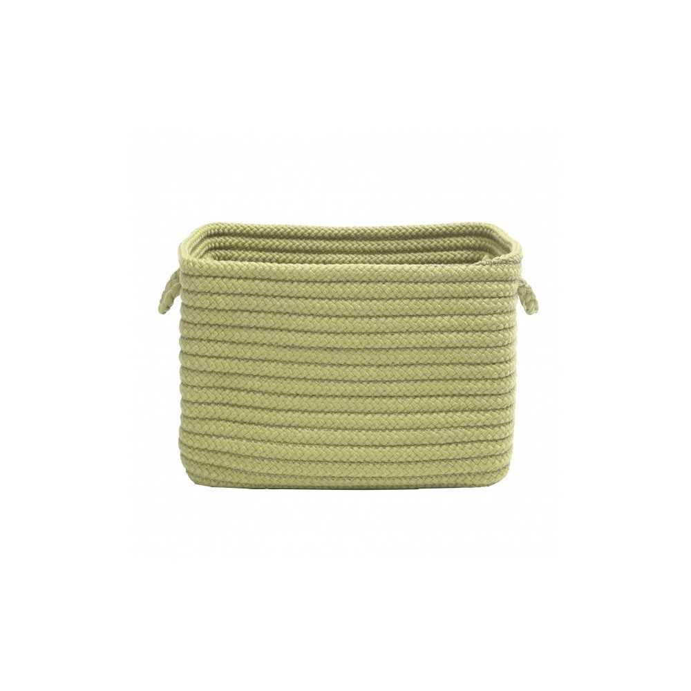 Colonial Mills Basket Modern Farmhouse Home Pistachio Rectangle