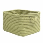 Colonial Mills Basket Modern Farmhouse Home Pistachio Rectangle