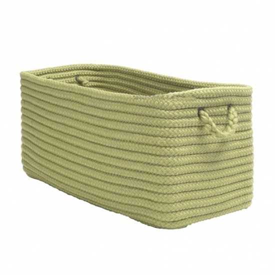 Colonial Mills Basket Modern Farmhouse Home Pistachio Rectangle