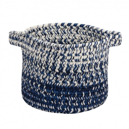 Colonial Mills Basket Monet Ombre Navy Round