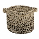 Colonial Mills Basket Monet Ombre Sand & Black Round