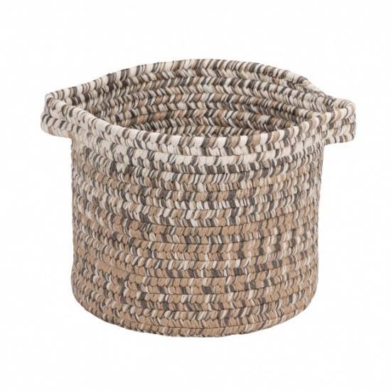 Colonial Mills Basket Monet Ombre Tan Round