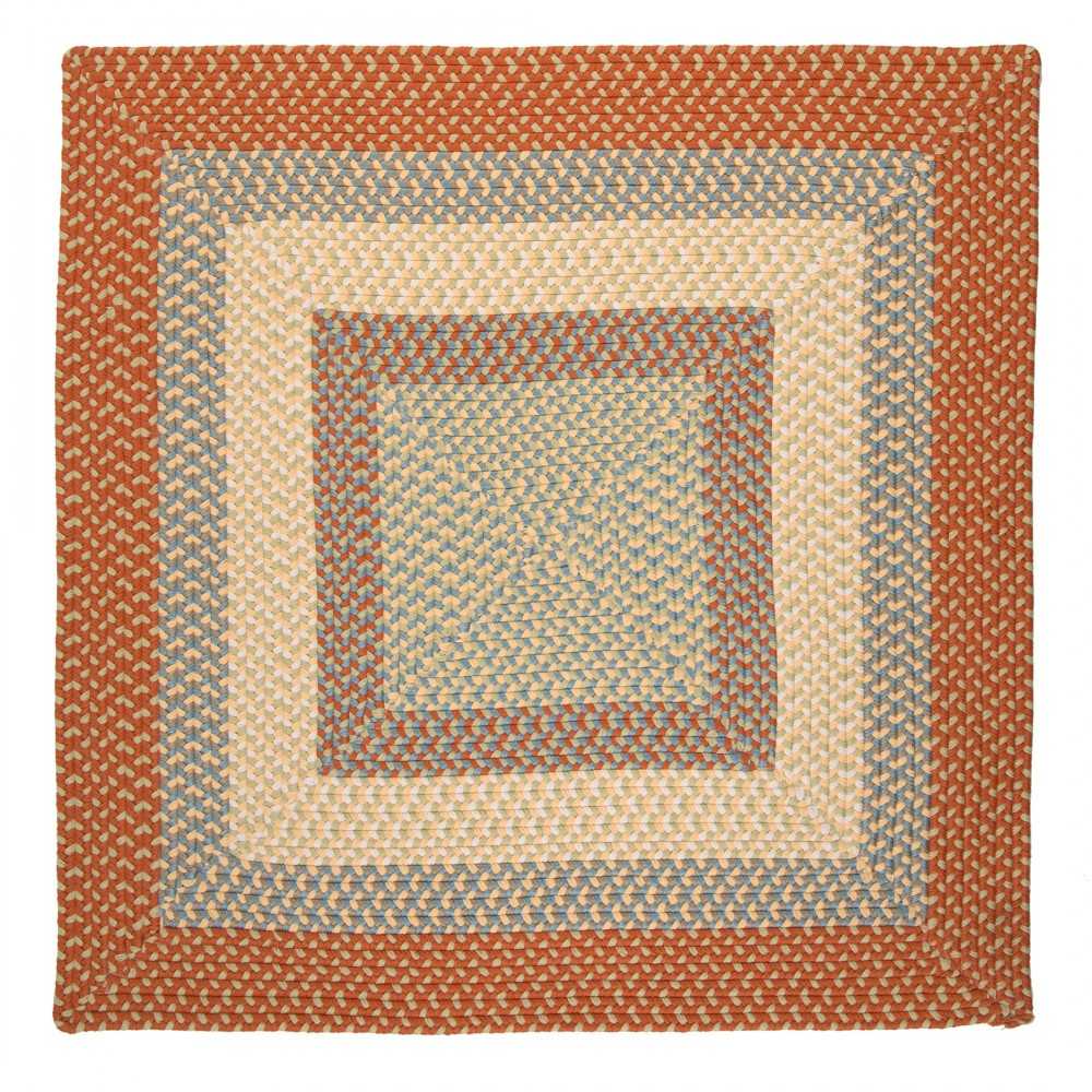 Colonial Mills Rug Montego Tangerine Square