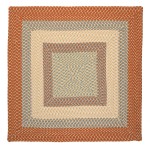 Colonial Mills Rug Montego Tangerine Square