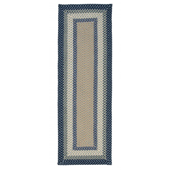 Colonial Mills Rug Montego Blue Burst Runner (Rectangle)