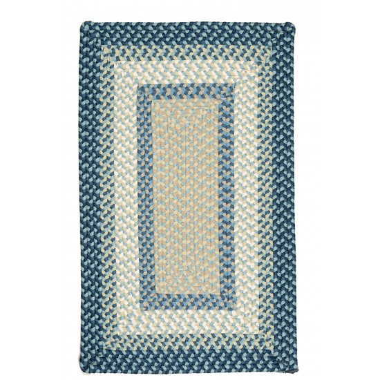 Colonial Mills Rug Montego Blue Burst Rectangle