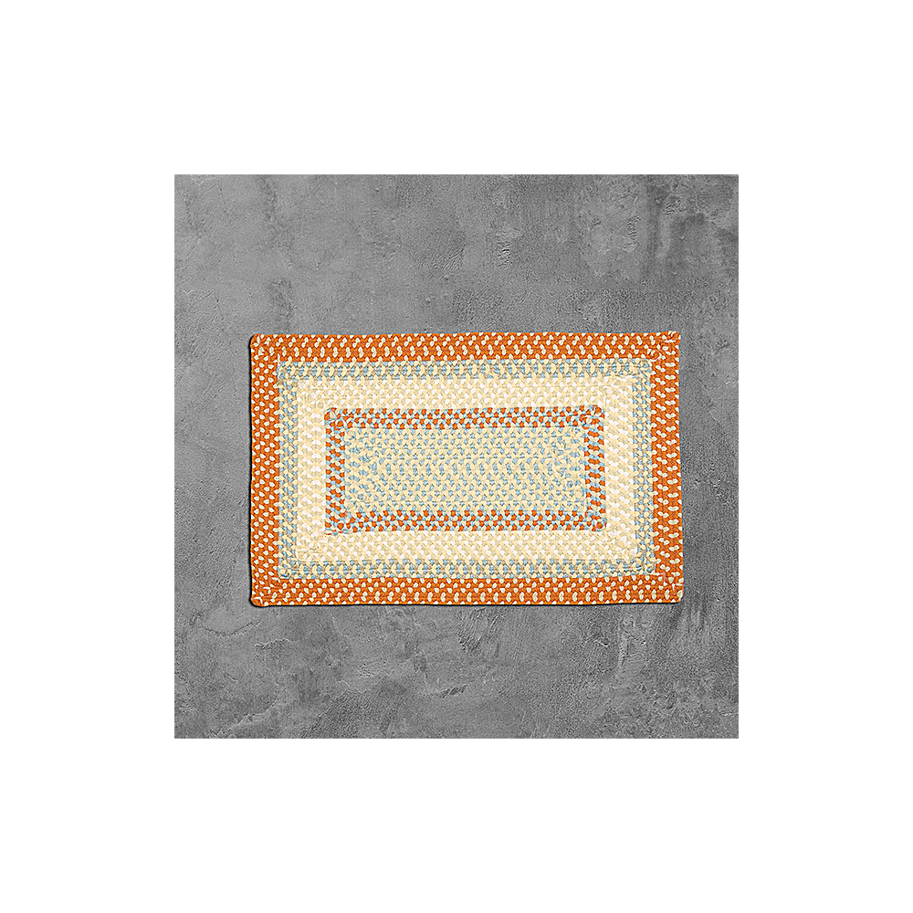 Colonial Mills Rug Montego Tangerine Rectangle