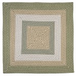 Colonial Mills Rug Montego Lily Pad Green Square