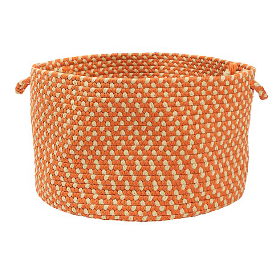 Colonial Mills Basket Montego Tangerine Round