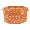 Colonial Mills Basket Montego Tangerine Round