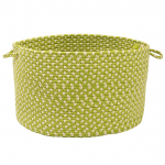 Colonial Mills Basket Montego Lime Twist Round