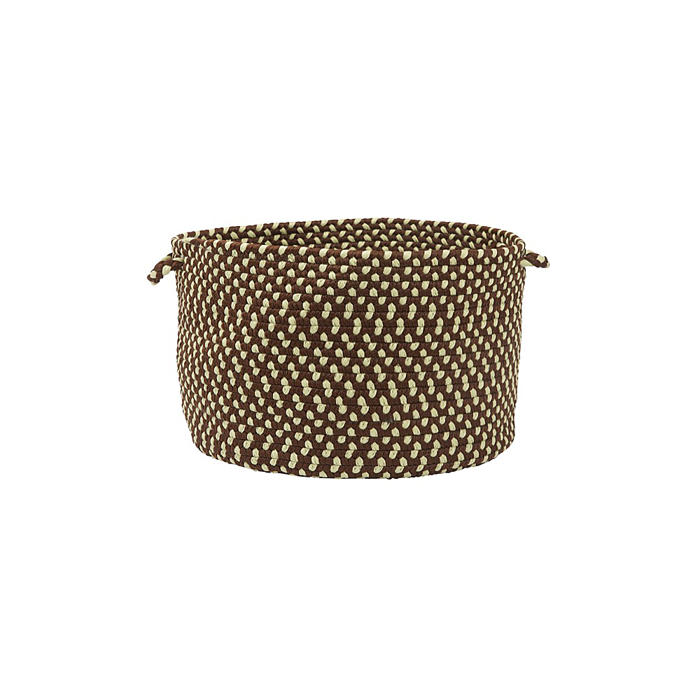 Colonial Mills Basket Montego Bright Brown Round