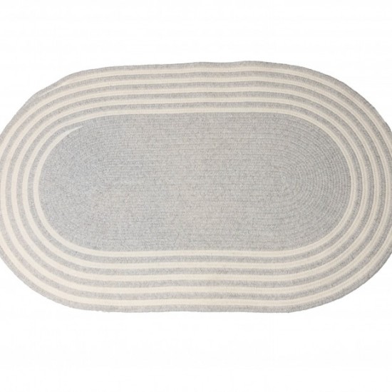 Colonial Mills Rug Narragansett Gray Runner (Oval)