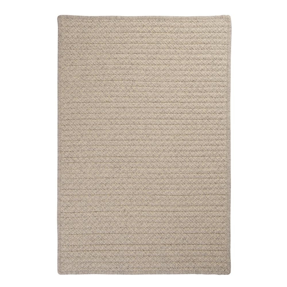 Colonial Mills Rug Natural Wool Houndstooth Cream Rectangle