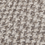 Colonial Mills Rug Natural Wool Houndstooth Latte Runner (Rectangle)