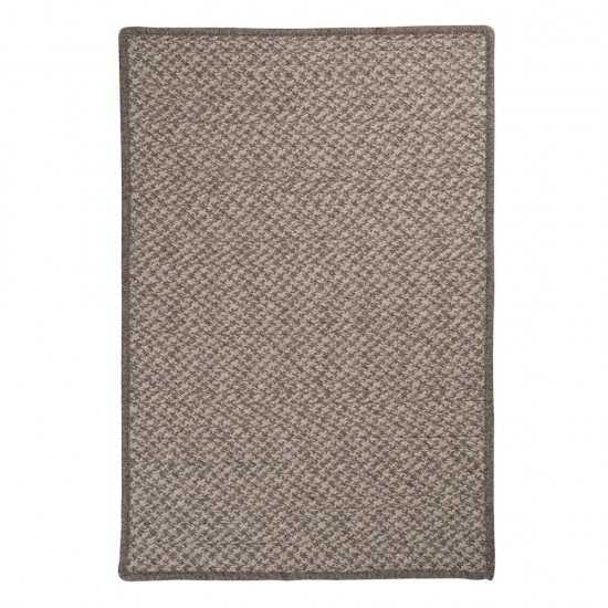 Colonial Mills Rug Natural Wool Houndstooth Latte Square