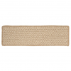Colonial Mills Stair Tread Natural Wool Houndstooth Tea Stair Tread