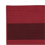 Colonial Mills Rug Newport Textured Stripe Reds Rectangle