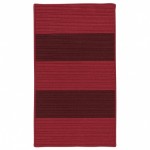 Colonial Mills Rug Newport Textured Stripe Reds Rectangle