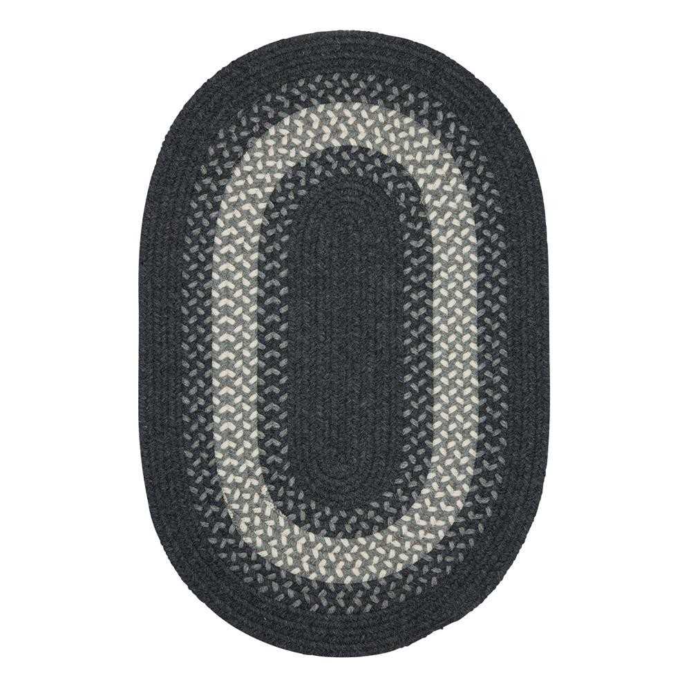 Colonial Mills Rug North Ridge Charcoal Oval Colonial Mills Rug North Ridge Charcoal Oval
