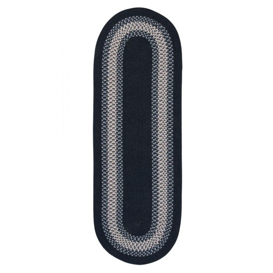 Colonial Mills Rug North Ridge Navy Runner (Oval)