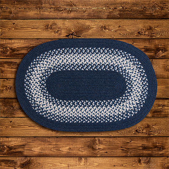 Colonial Mills Rug North Ridge Navy Runner (Oval)