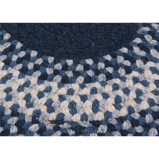 Colonial Mills Rug North Ridge Navy Runner (Oval)