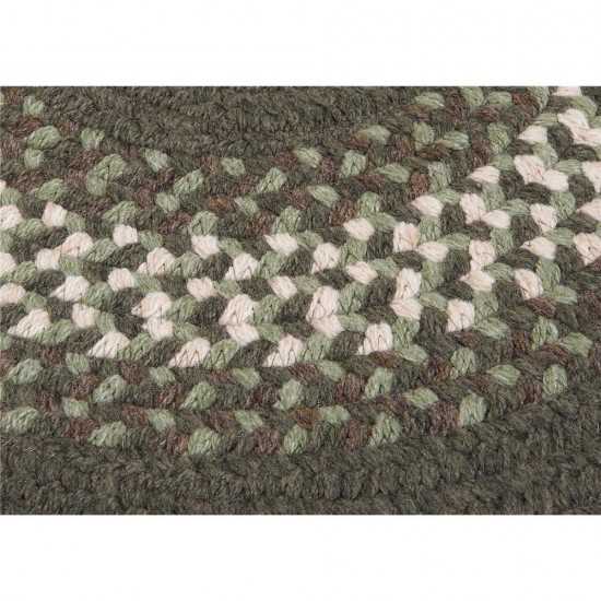 Colonial Mills Rug North Ridge Olive Runner (Oval)