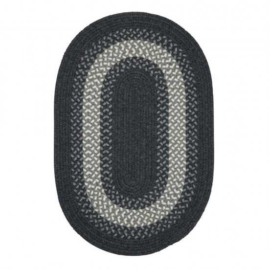 Colonial Mills Rug North Ridge Charcoal Oval