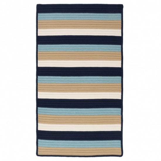 Colonial Mills Rug Norwood Navy Blue Sample