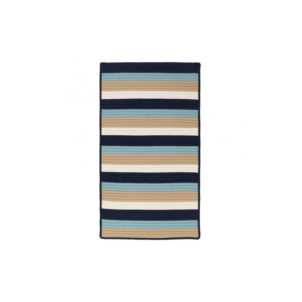 Colonial Mills Rug Norwood Navy Blue Rectangle