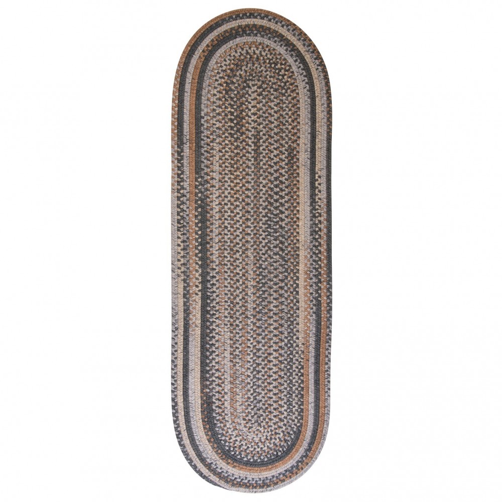 Colonial Mills Rug Oak Harbour Graphite Oval Colonial Mills Rug Oak Harbour Graphite Oval