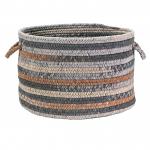 Colonial Mills Basket Oak Harbour Graphite Round