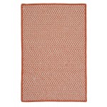 Colonial Mills Rug Outdoor Houndstooth Tweed Orange Rectangle