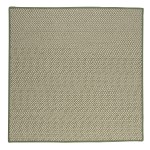 Colonial Mills Rug Outdoor Houndstooth Tweed Leaf Green Square