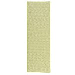 Colonial Mills Rug Outdoor Houndstooth Tweed Lime Runner (Rectangle)