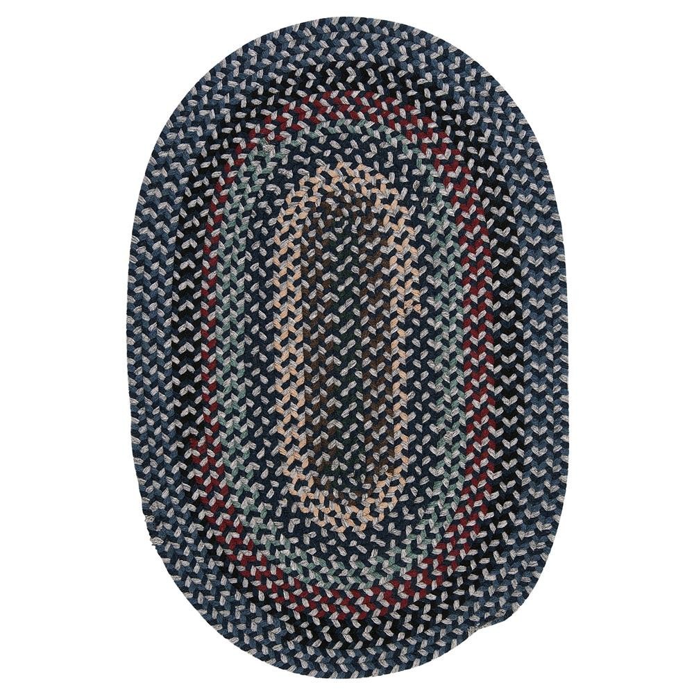 Colonial Mills Rug Boston Common Winter Blues Runner (Oval)