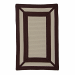 Colonial Mills Rug Afra Brown Rectangle