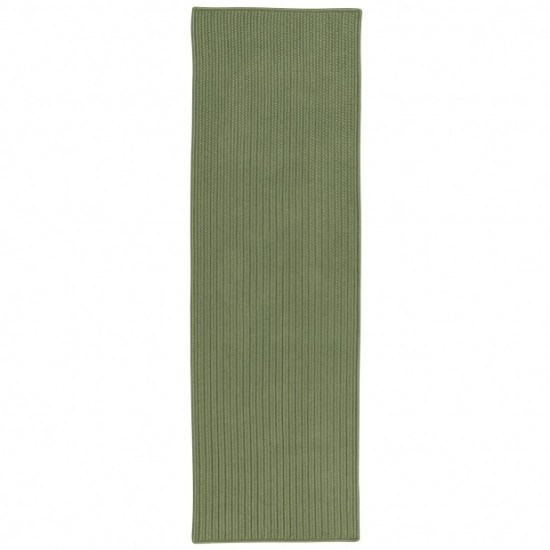 Colonial Mills Rug All-Purpose Mudroom Runner Moss Green Runner (Rectangle)