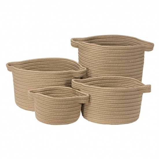 Colonial Mills Basket American Farmhouse Sandcastle Round