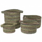 Colonial Mills Basket American Farmhouse Vintage Palm Round