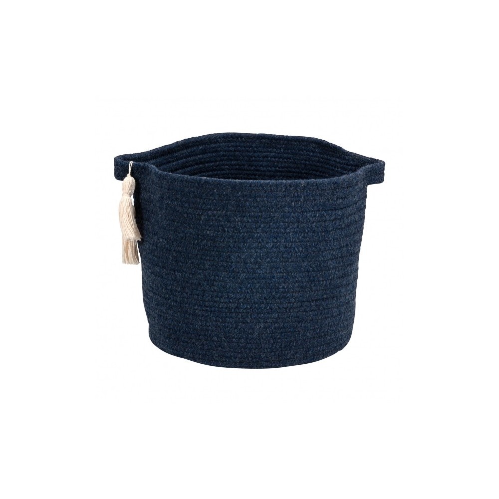 Colonial Mills Basket Andorra Basket Navy Round