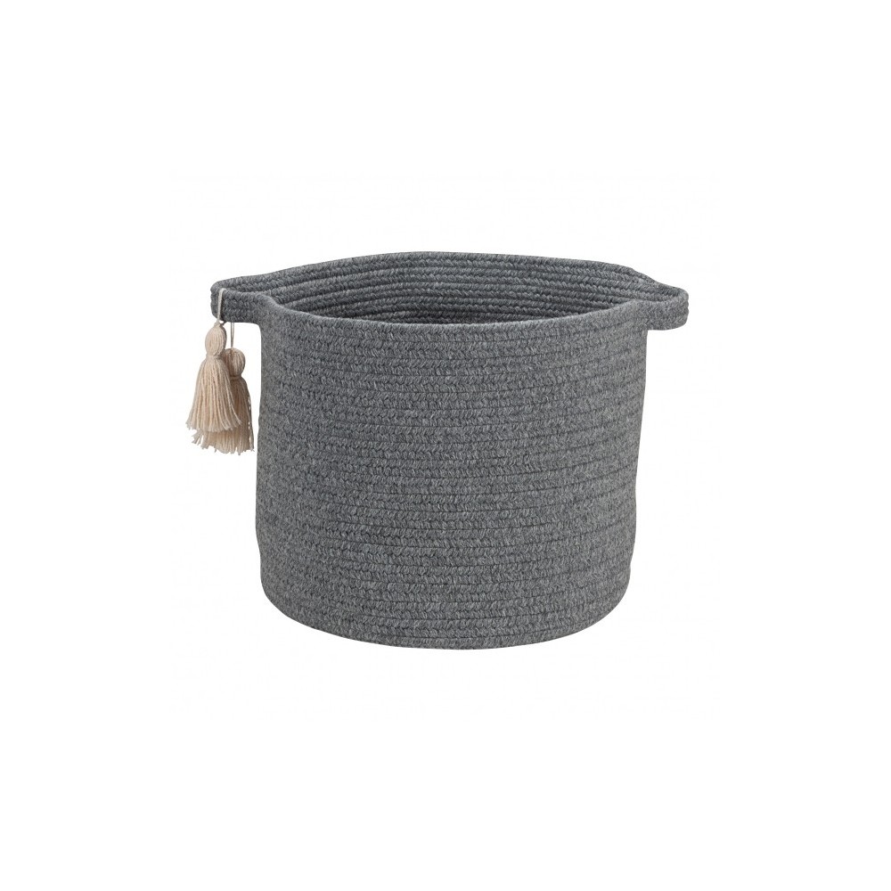 Colonial Mills Basket Andorra Basket Gray Round