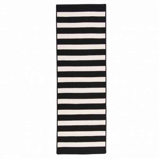 Colonial Mills Rug Aniston Runner Black Rectangle