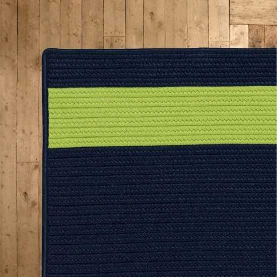 Colonial Mills Rug Aurora Navy Green Rectangle