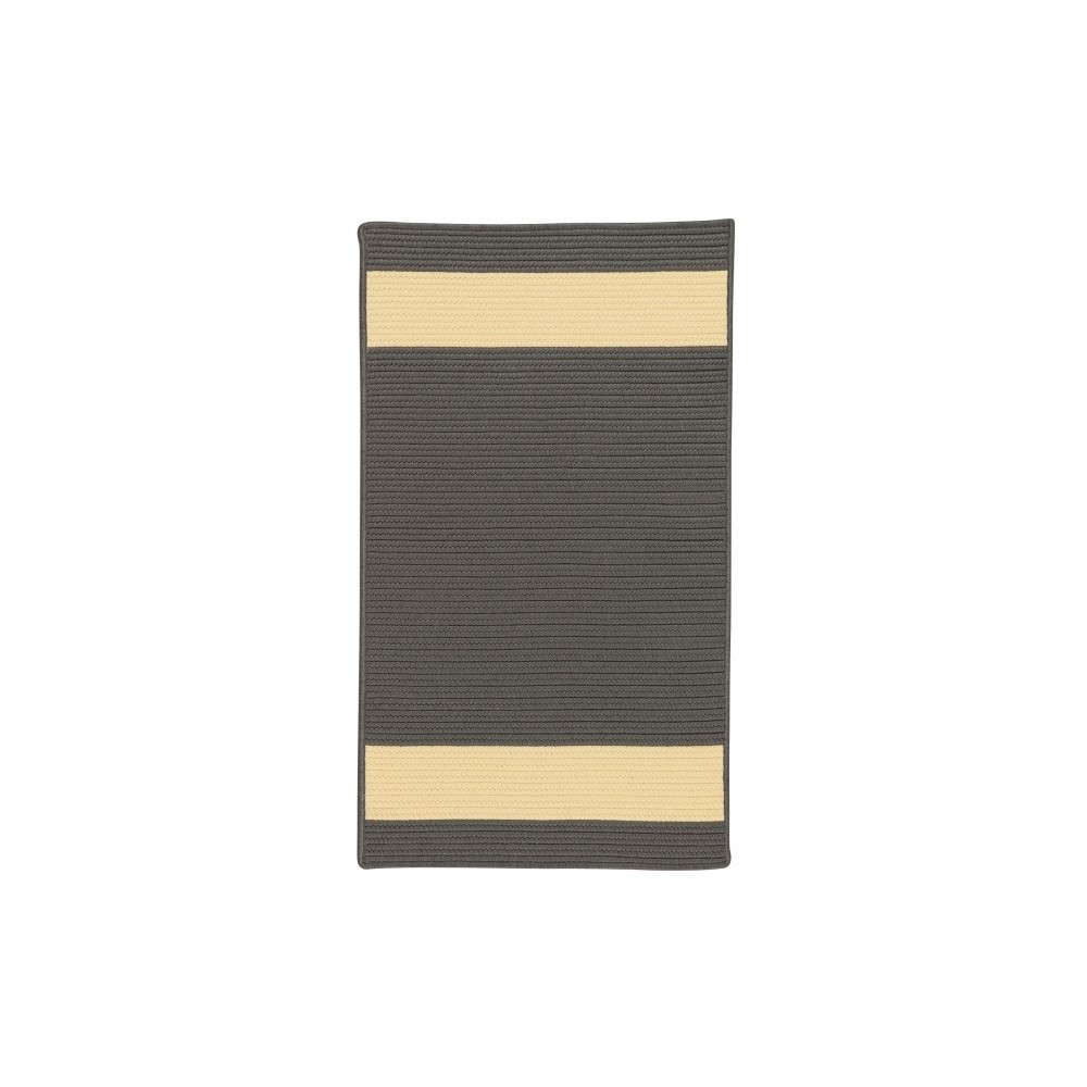 Colonial Mills Rug Aurora Grey Yellow Rectangle