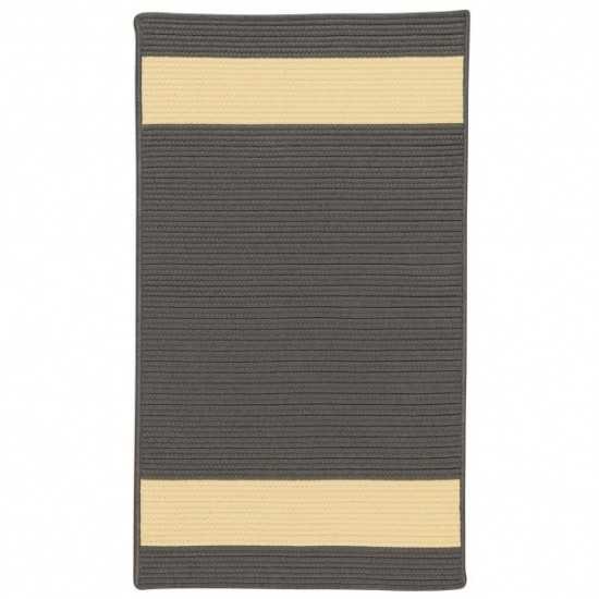 Colonial Mills Rug Aurora Grey Yellow Rectangle