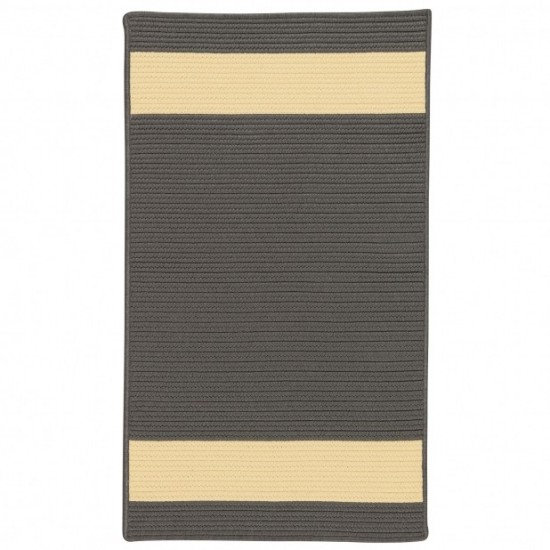 Colonial Mills Rug Aurora Grey Yellow Rectangle