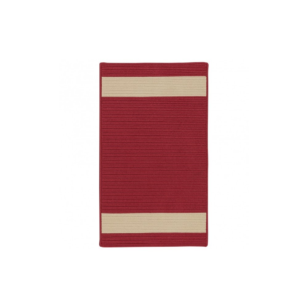 Colonial Mills Rug Aurora Red Sand Rectangle
